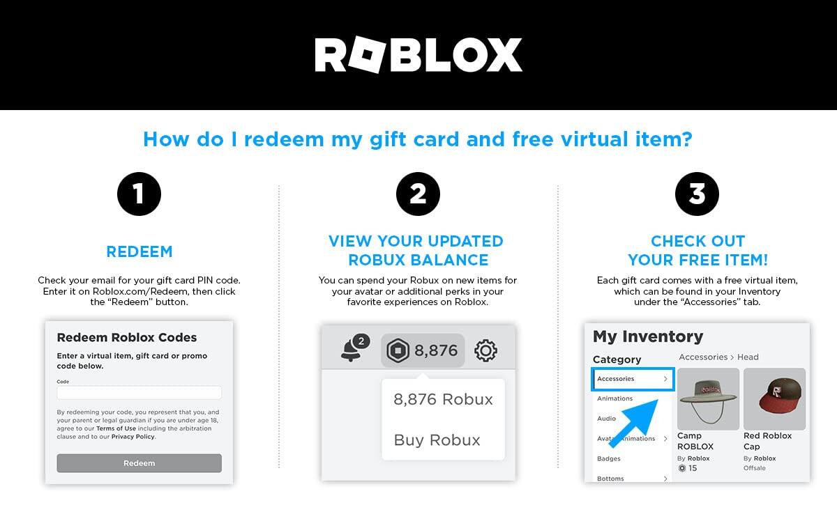 [Redeem Worldwide] Roblox Digital Gift Code for ROBUX - Online delivery
