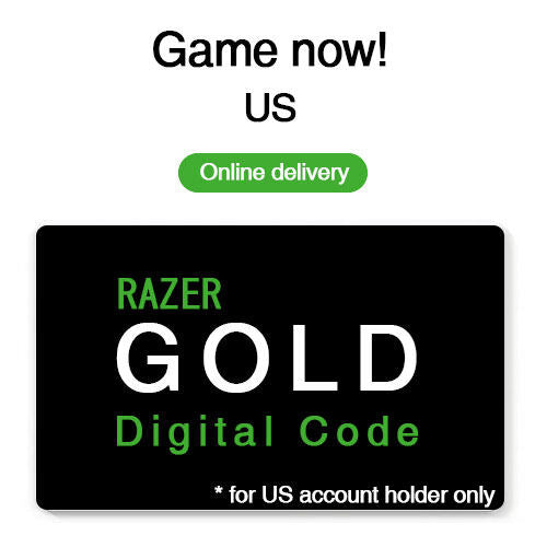 【US】Razer Gold Digital Gift Card - Online Delivery - For Razer AU account only